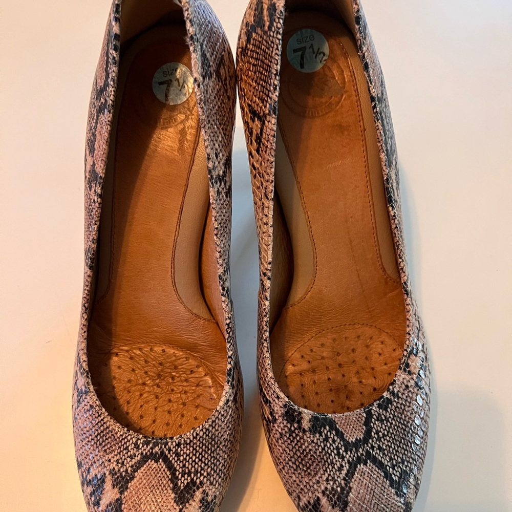 Nurture by Lamaze Snakeskin Heels
